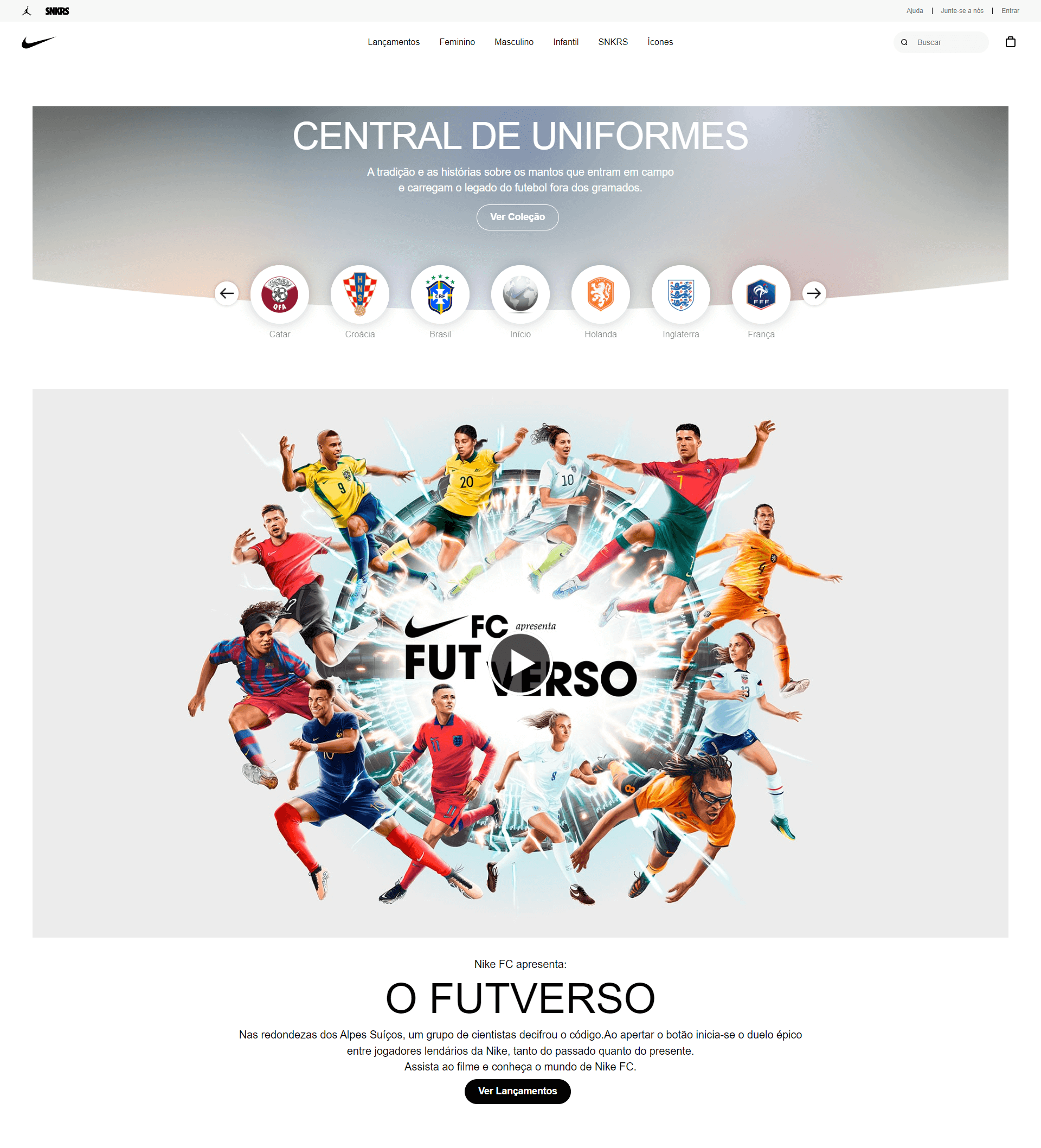 Nike Central de Uniformes