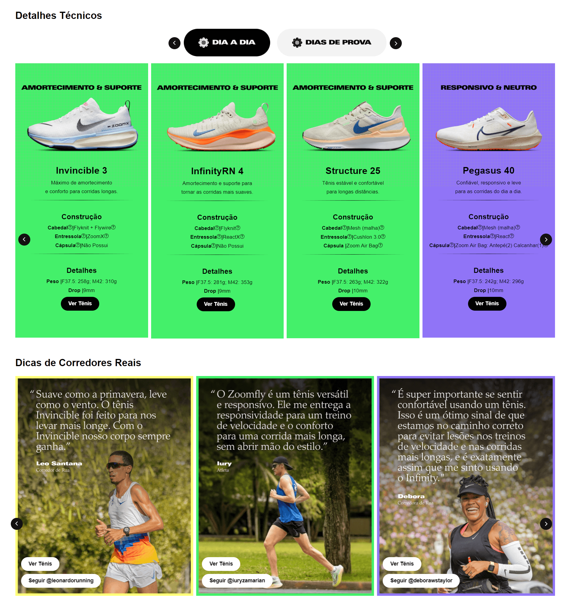 Nike Encontre seu tênis